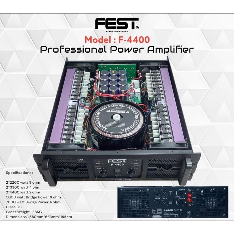 power sub gb fest f-4400