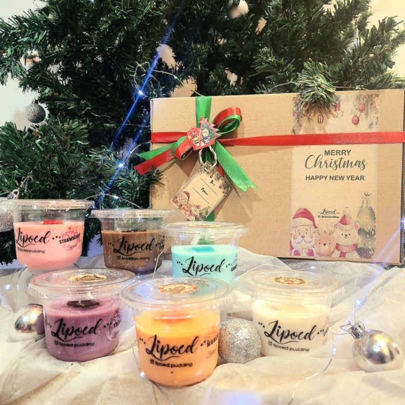 CHRISTMAS HAMPERS BINGKISAN NATAL Lipoed Silky Soft Pudding / Puding Lembut / Puding Silky / Pudding