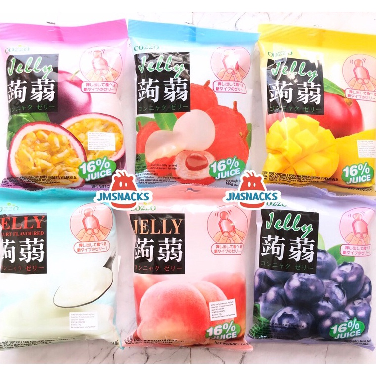 

[✴R69/] [PROMO!!] Cozzo Konyaku Jelly 160gr (8x20gr) - jeli import nikmat enak termurah Eleoen