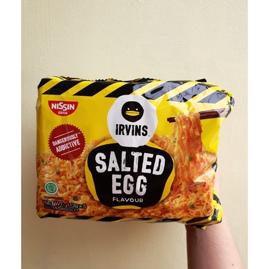 

KYCC2485 XC26619 Bungkus Nissin Irvins Noodle Salted Egg Spicy Salted Egg pcs