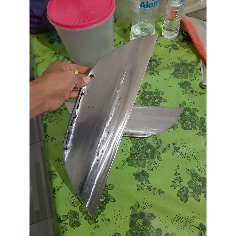 pisau rajang / gobang bahan baja hss super