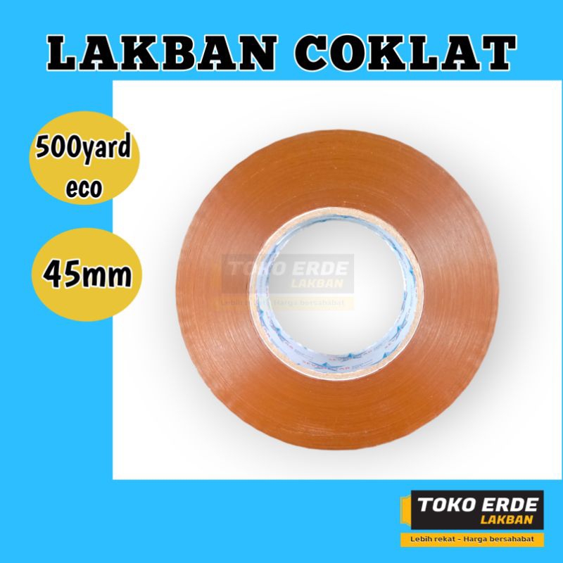 

Lakban Coklat - Lakban Jumbo 500 Yard 45mm SEVENSTAR berkwalitas
