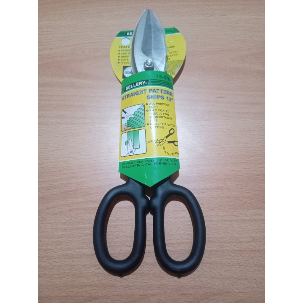 Gunting Seng / Gunting Baja Ringan 12 inch Sellery