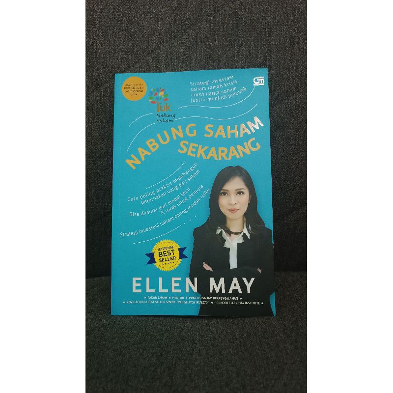 Buku Nbung Saham Sekarang Ellen May (PRELOVED)