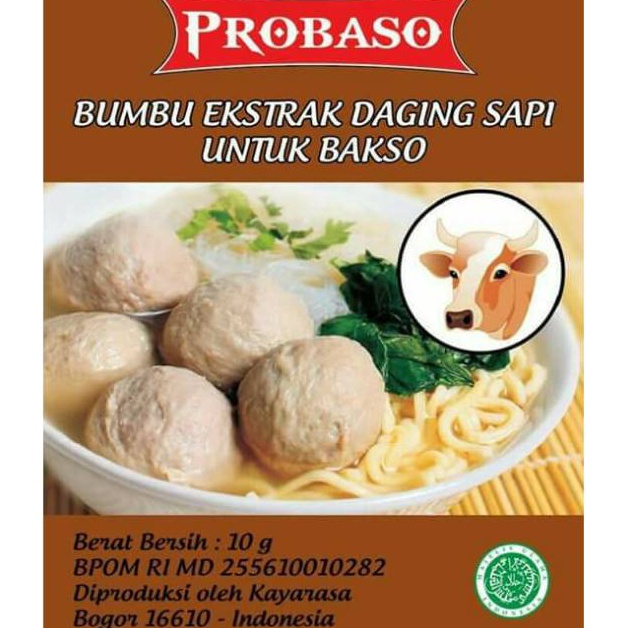 

Terk1n1 Probaso Beef Powder10 Gram ( isi 10 bks ) Stock Ada