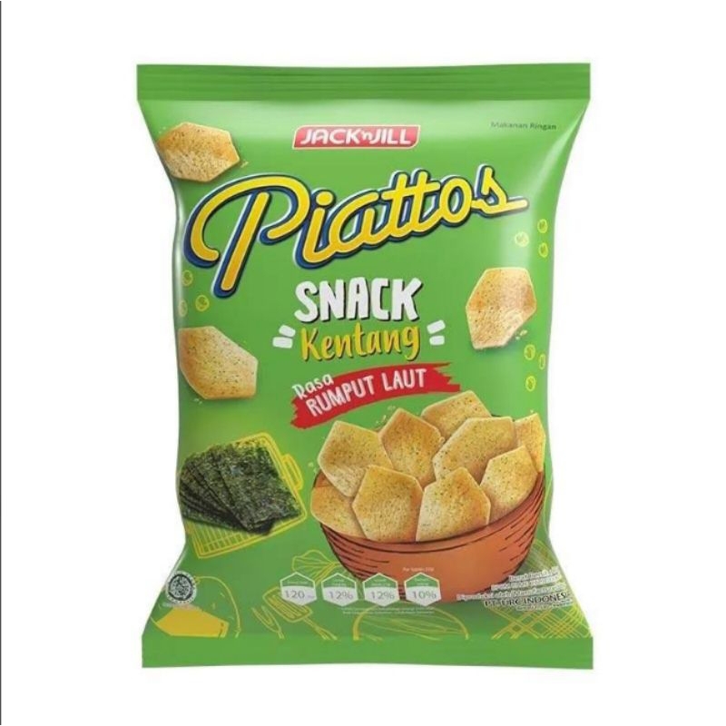 

PIATTOS Snack kentang rumput laut 75g