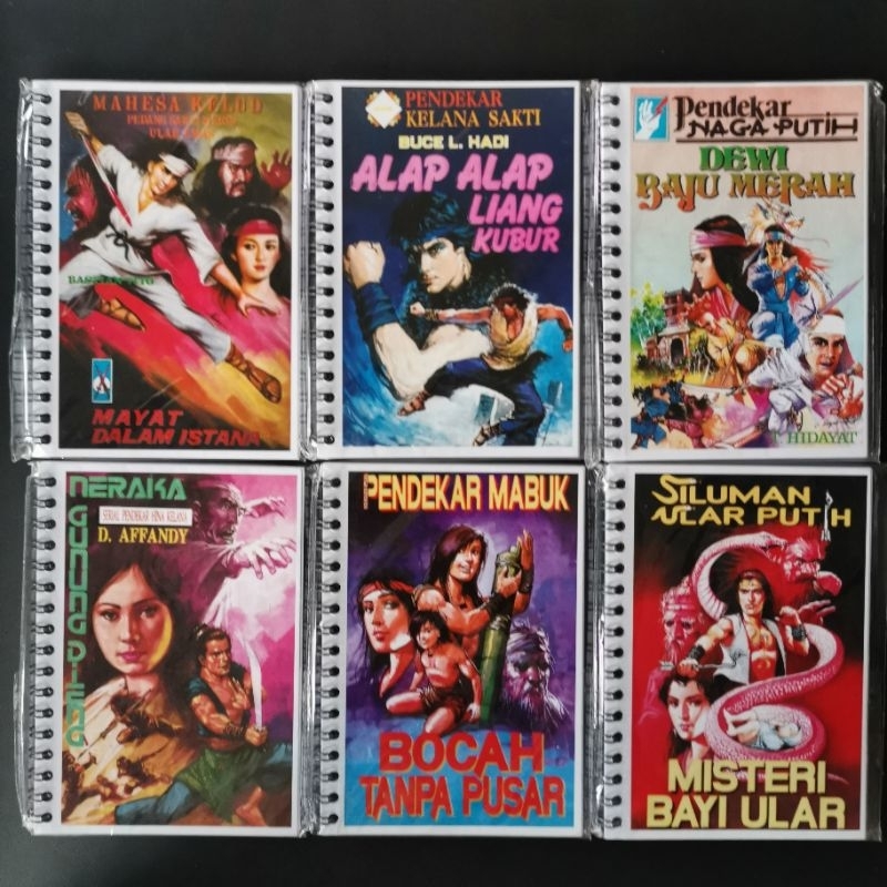 

Note Book A6 Edisi Cover Novel Silat