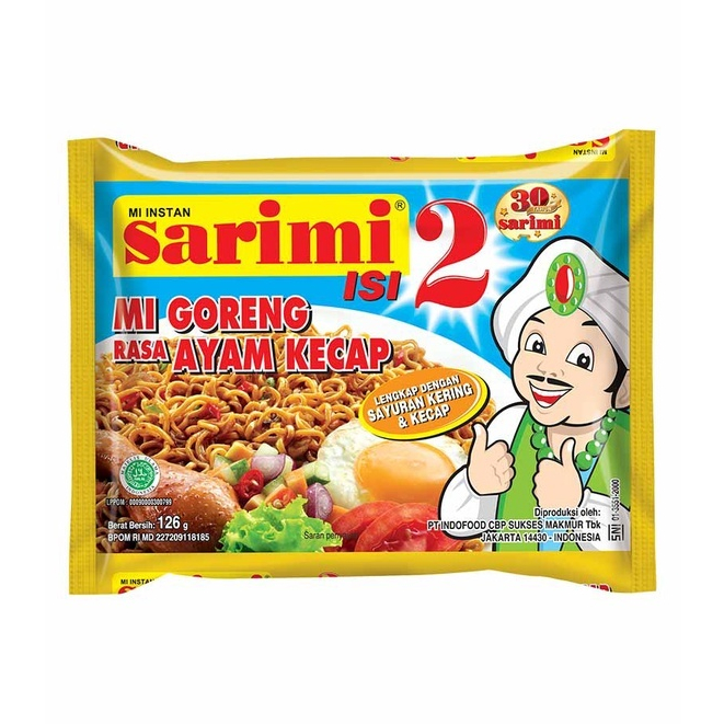 

Sarimi Goreng Isi 2 Ayam Kecap