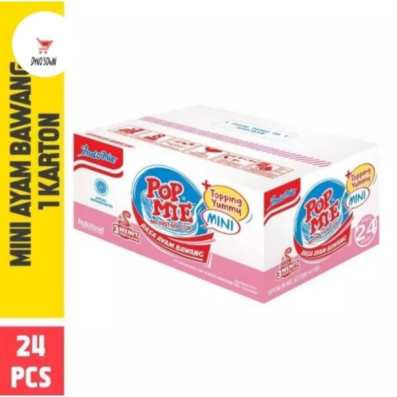 

Pop Mie Mini Kuah Rasa Ayam Bawang 1 Dus 35g x 24 pcs