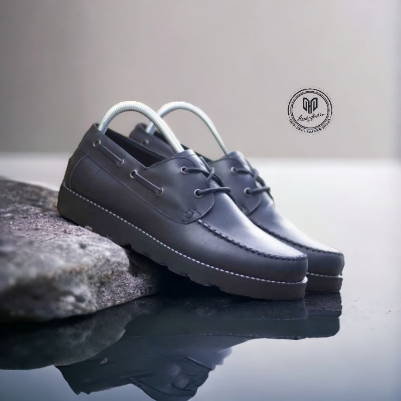 Sepatu Kasual Pria Kulit Asli Hard Motion wlf Maltese Sepatu Kerja Semi Formal Sepatu Zapato