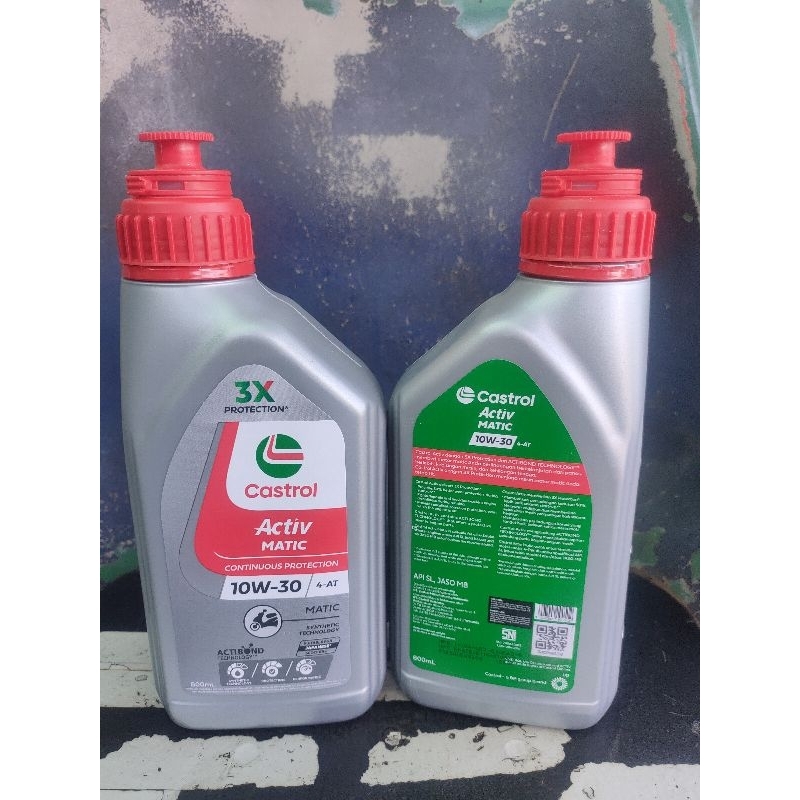 Oli Castrol matik aktif 0,8 (Honda Metik)