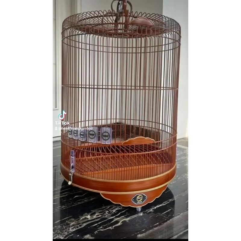 SANGKAR MURAI EBOD JAYA SOLOAN KLEM KOPER HALUS DAN KEKER//AKSESORIS.