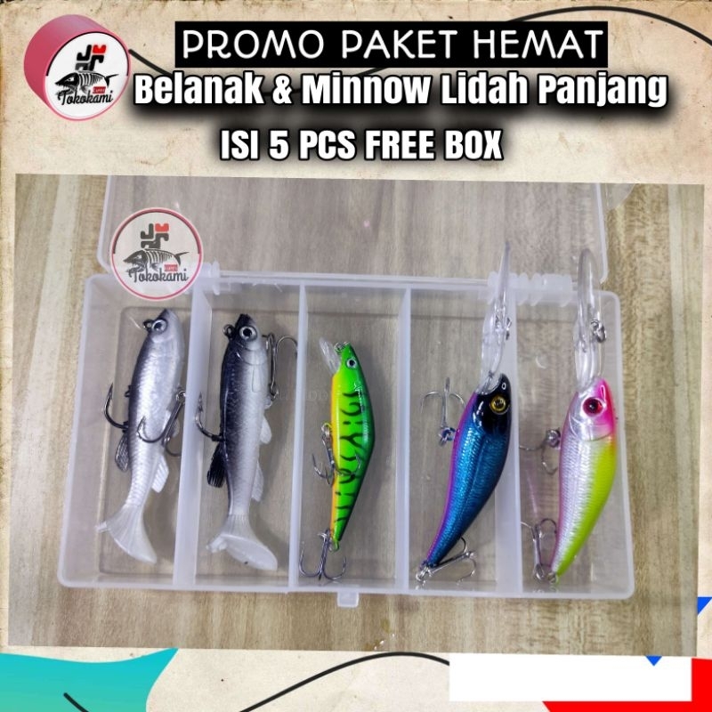lure minnow lidah panjang & belanak
