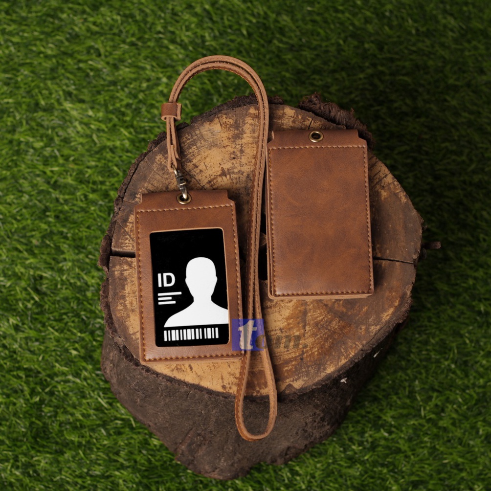 

Produk Keren.. FRONT Name Tag Kulit / ID Card Holder Kulit / Id Card / Gantungan ID Card Souvenir Kantor Murah 96