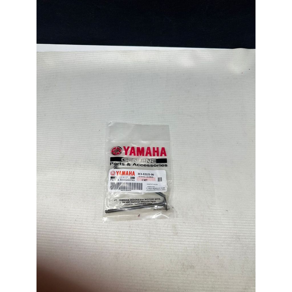 KLEP SET PAYUNG KLEP YAMAHA MOTOR VIXION OLD LAMA JUPITER MX R15 VALVE PAYUNG IN EX (3C1)