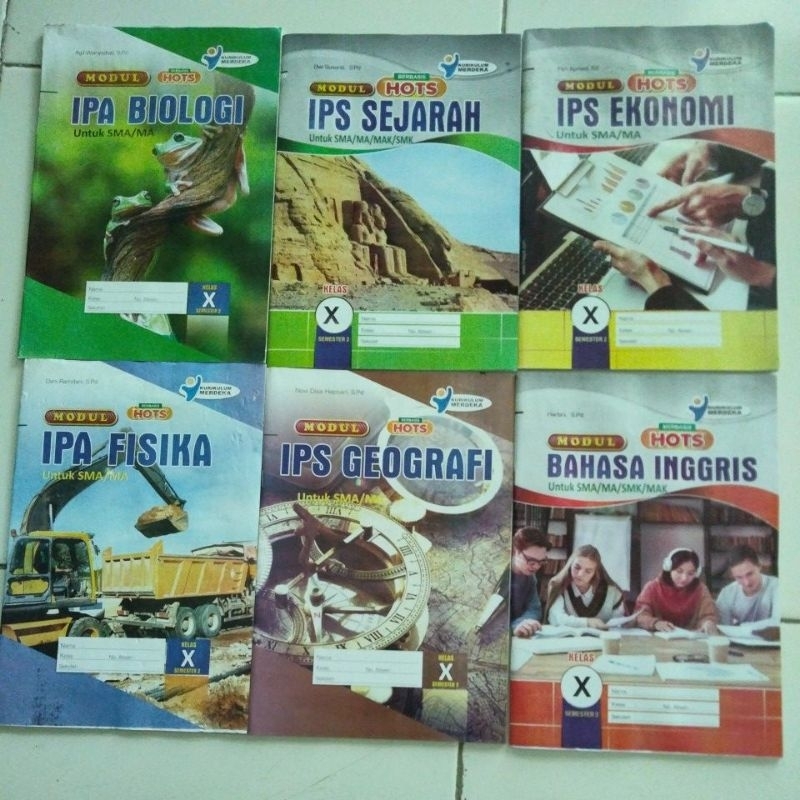 

Buku LKS Modul Lembar kerja siswa kurikulum merdeka kelas 10