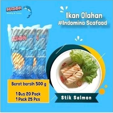 

Stik Salmon Indomina 500gr