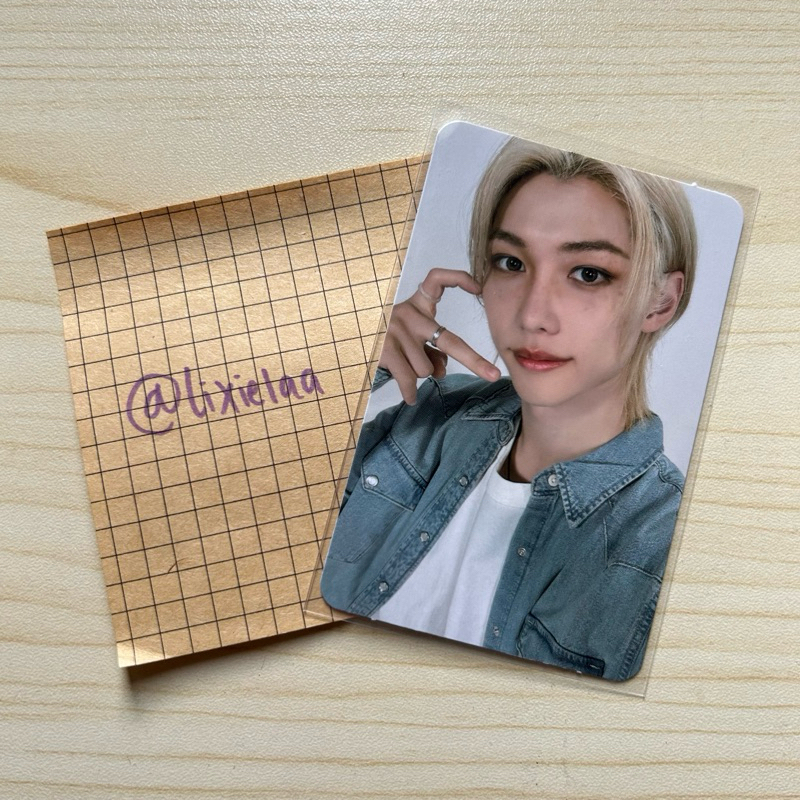 [READY] Lucky Draw LD r2 round 2 soundwave felix 5star denim album photocard pc skz stray kids