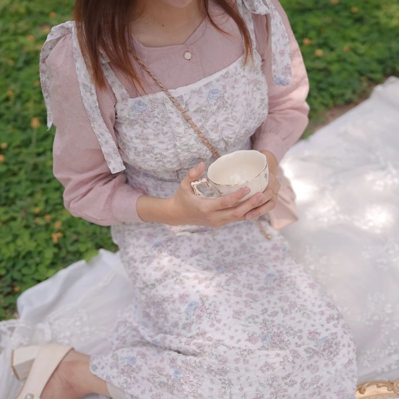 overall hara skirt chae