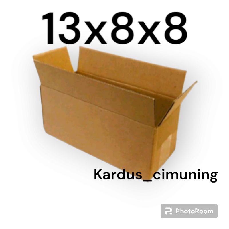 

kardus box packing 13x8x8