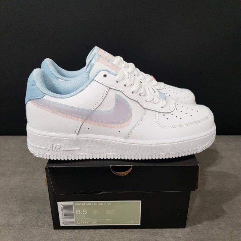 Nike Air Force 1 Pink Blue