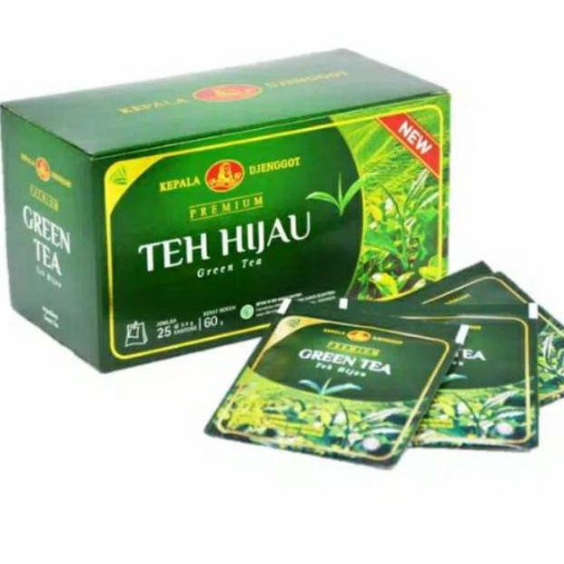 

[✤T67➢] Promo Teh Hijau Celup Kepala Djenggot 60gr Diet Keto Barang Terupdate