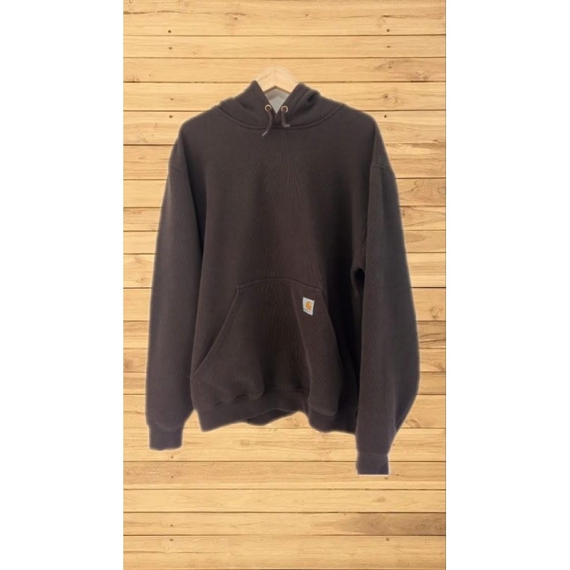 carhatt brown hoodie