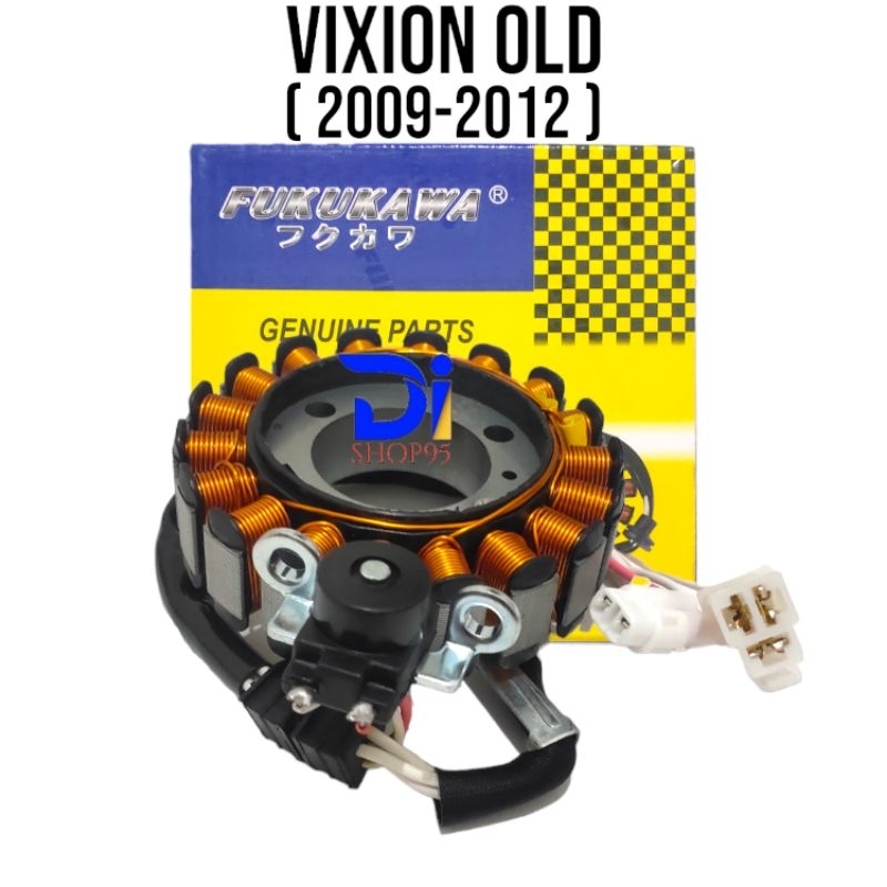 SPULL ASSY FUKUKAWA VIXION OLD/LAMA SPOOL KOMPLIT YAMAHA 3C1 VIXION 2009-2012 SPUL PLUS PULSER SPOL 