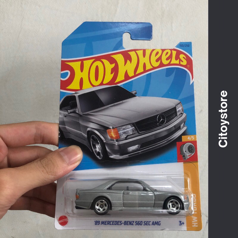 Hot Wheels Mercedes-Benz 560 SEC AMG (Silver)
