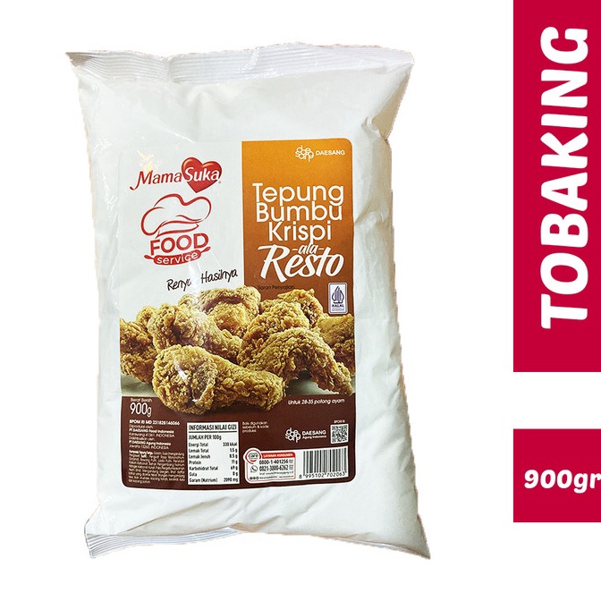 

[♡G83@] Mamasuka Tepung Bumbu Krispi ala Resto 900gr Mama Suka [58]
