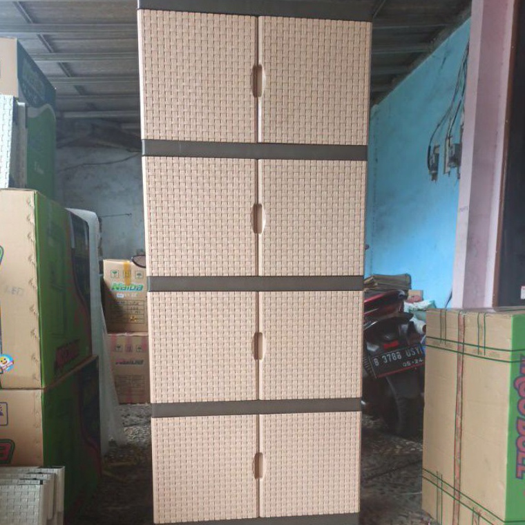 Murah.. LEMARI PAKAIAN BESAR LEMARI PAKAIAN PLASTIK ORION