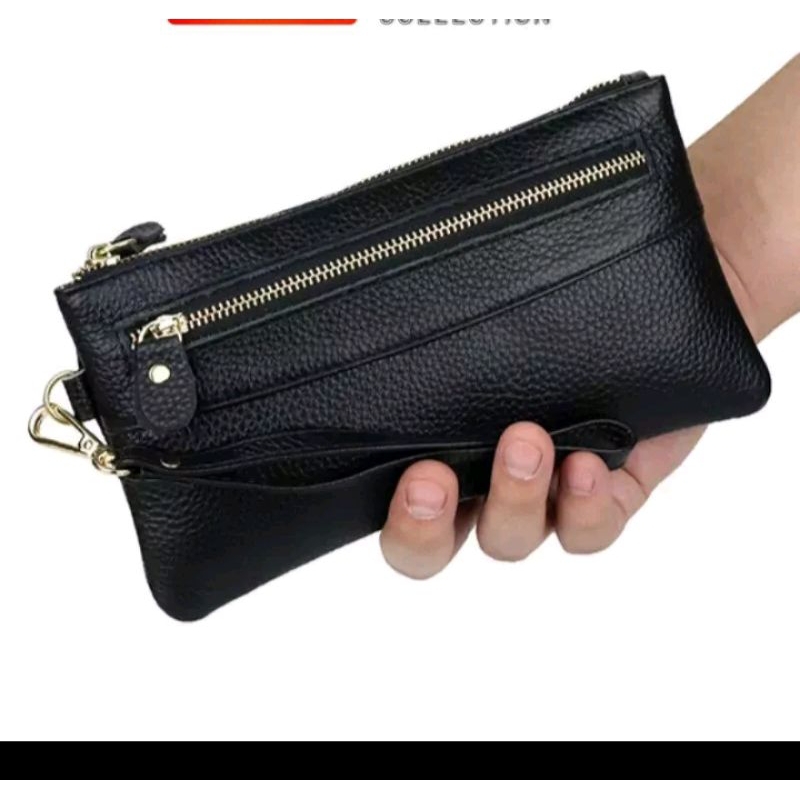 COD" DOMPET POUCH WANITA PAPIRUT//DOMPET POUCH 2 RES TEMPAT HP DAN UANG