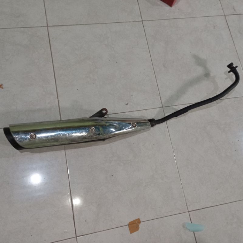 KNALPOT STANDARAN KAWASAKI ZX 130 ORIGINAL