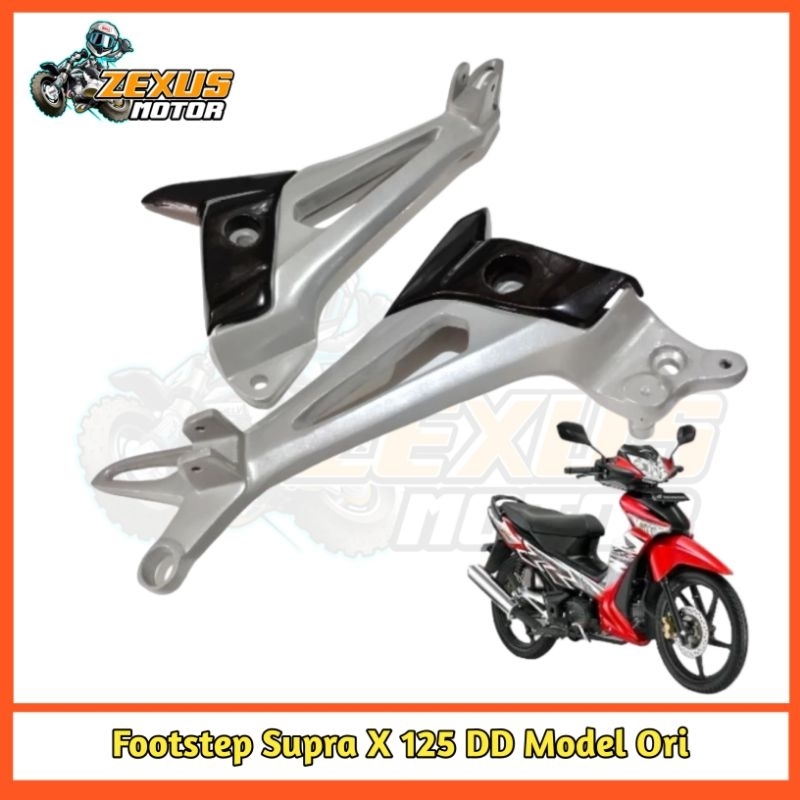 Footstep Supra X 125 DD Model Original PNP Supra X 125 2008 - 2014
