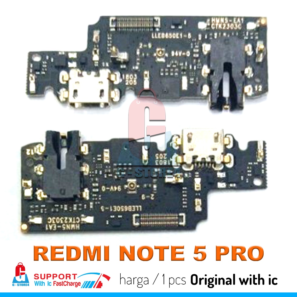 FLEXIBLE PCB CAS CONNECTOR CHARGER CAS XIAOMI REDMI NOTE 5 PRO