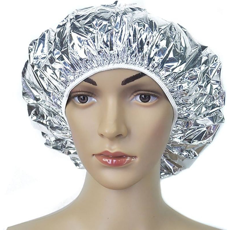 Shower cap Alumunium Foil peredam panas foil alumunium