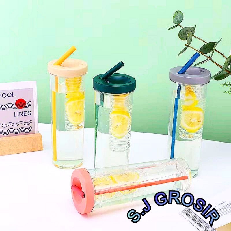 Botol infused water 700ml / Botol Saringan/ Tumblr Cup Infused