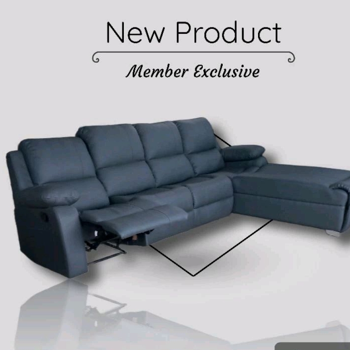 sofa L Recliner premium