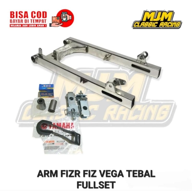 SWING AREM ARM YAMAHA FIZ R FULLSET SETELAN RANTAI+BOSH+KARET
