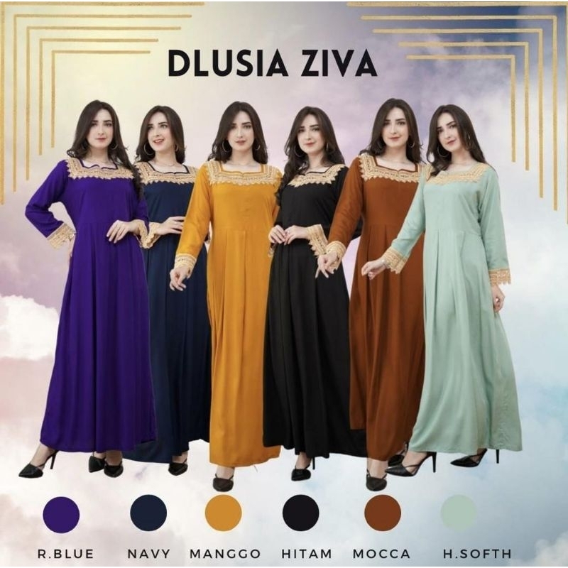 DLUSIA DRESS ZIVA, ORIGINAL BY DLUSIA DRESS