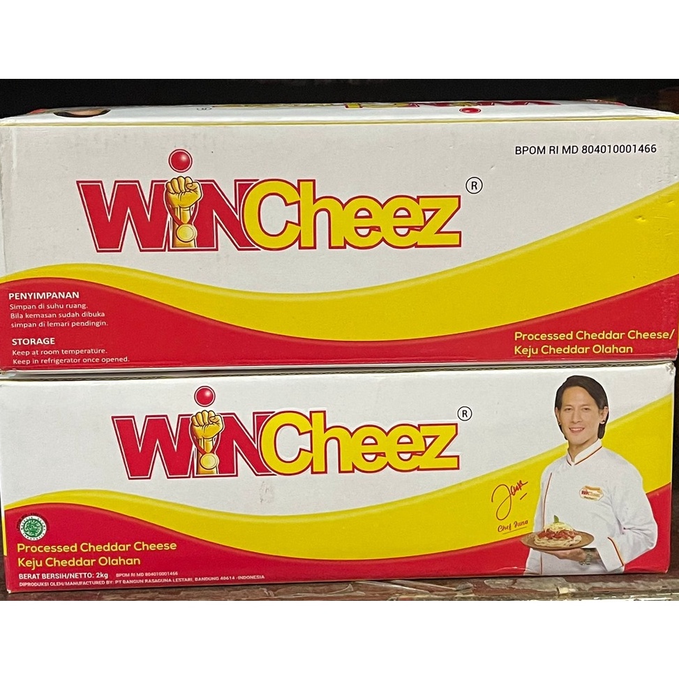 

T3rl@ku. Keju Wincheez Cheddar Cheese - Cheese 2kg [142]