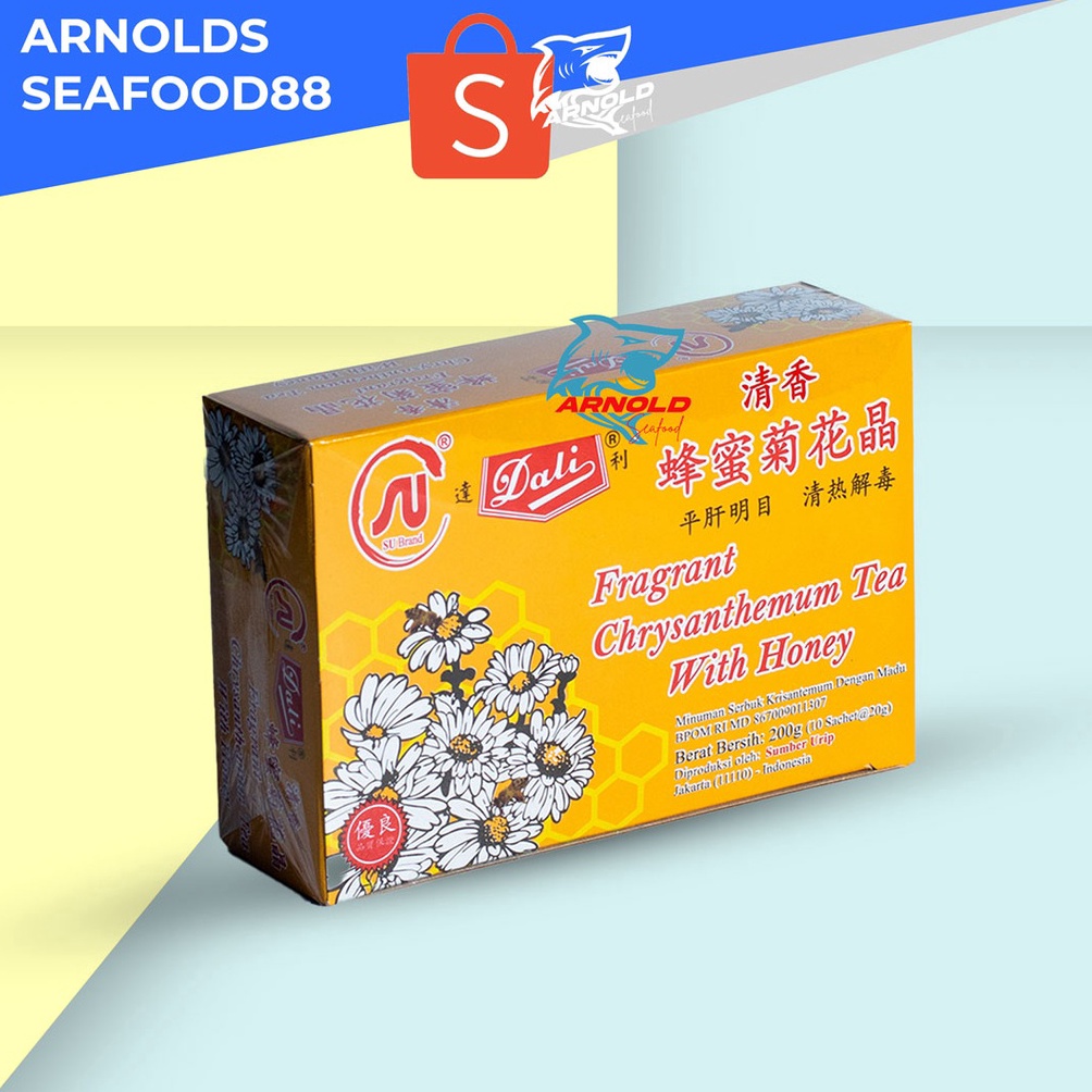 

[☏F30@] Dali Crysanthemum tea with honey su brand 200gr / teh bunga dengan madu ( packing) Diskon