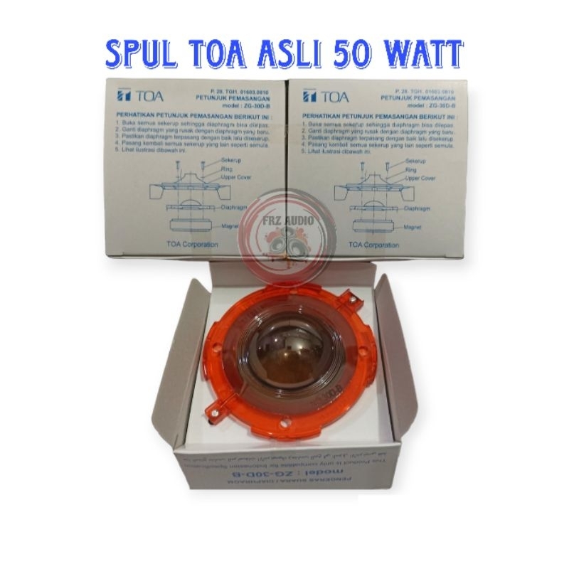 spul membran toa 25 watt & 50 watt
