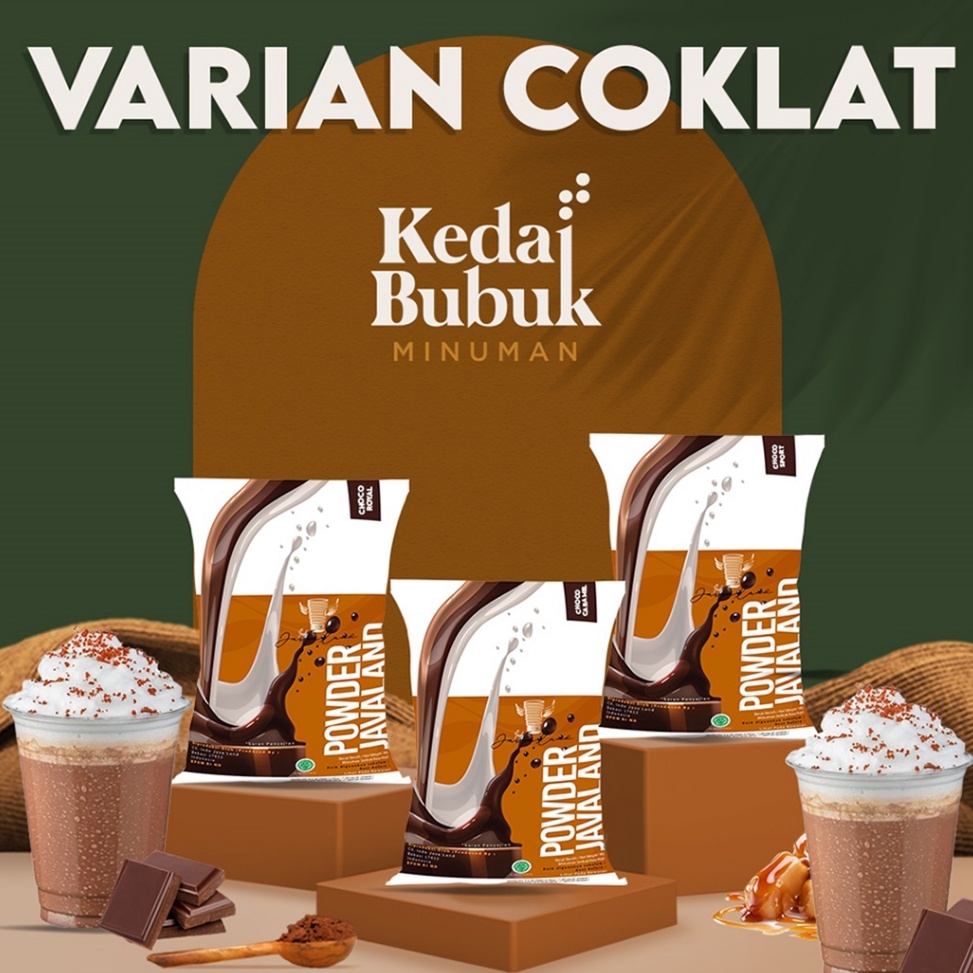 

[COD DQ56] Javaland Bubuk Minuman Varian Coklat / Choco Aneka Rasa 1Kg - Regular Plain | Rasa: Choco Royal, Black Choco, Choco Sport, Choco Silverking, Choco Ovalteen, Choco Hazenut | Bubble Drink sipsq