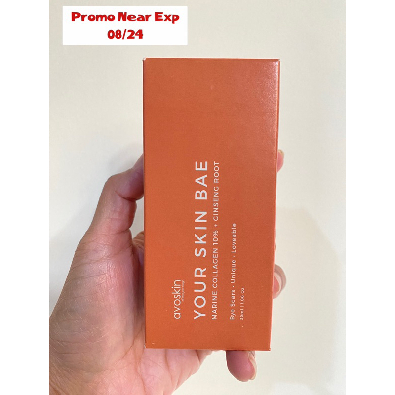 [Promo Near Exp 08/24] AVOSKIN Serum Your Skin Bae Marine Collagen 10% + Gingseng Root 30ml
