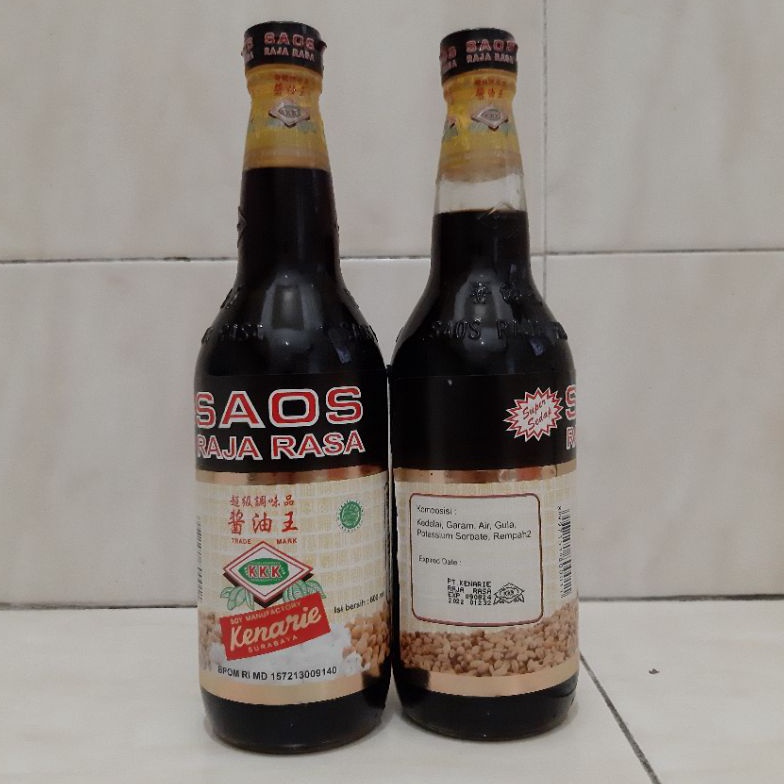 

[☺J34@] Saos Raja kenarie/ Kecap KKK 600 ml Ready Stcok