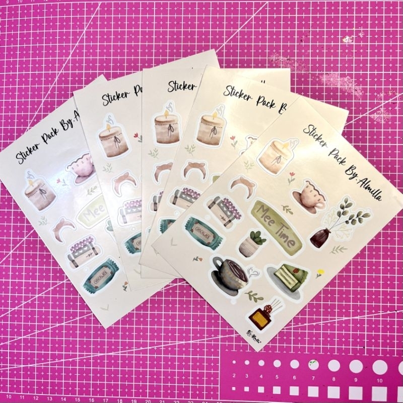 

sticker Pack, kiss cut .