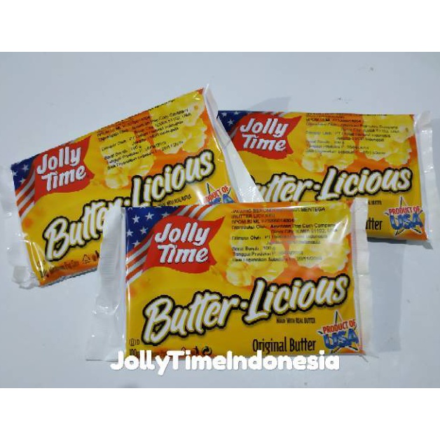 

88 Jolly Time Popcorn Butter Licious Product Of USA 88avd