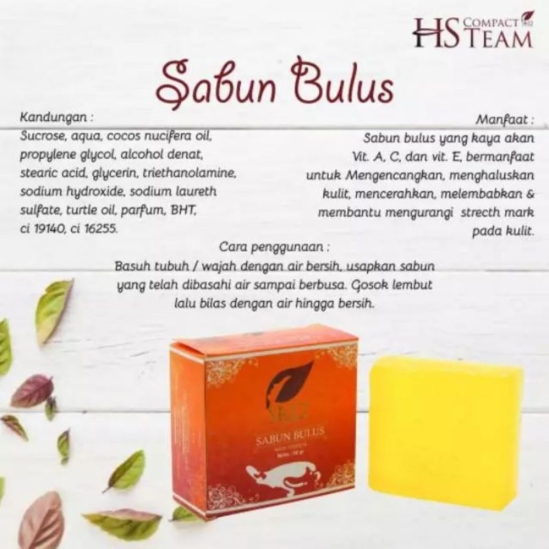 Sabun Bulus SR12 Menghilangkan Bekas Luka Bulus Soap