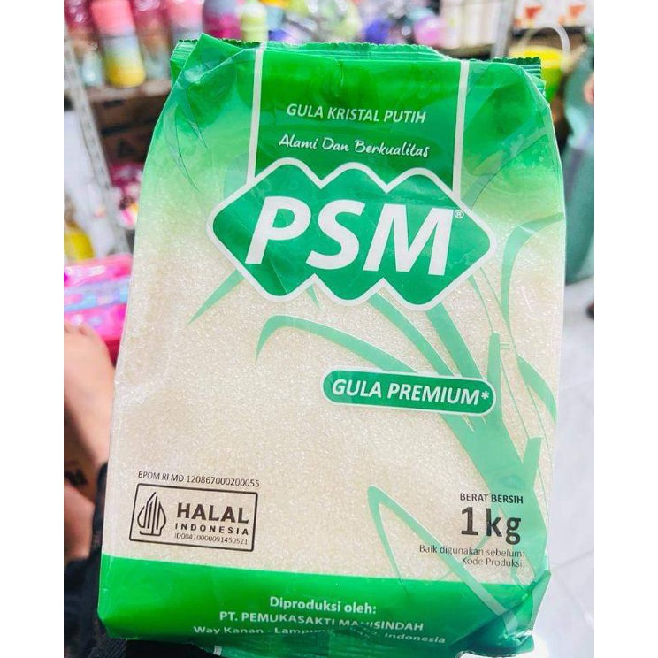 

[KODE PRODUK G07CF5483] Gula Pasir Premium PSM 1kg /GM / KTM/Rosebrand